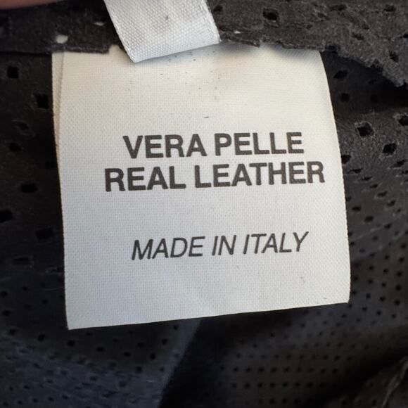 SARACENO BELLAGIO Suede Mesh Belted Cardigan - Picture 8 of 9